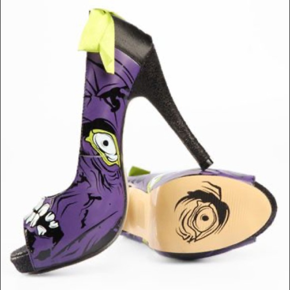 Iron Fist Limited Edition Zombie Stomper Heels Sz 9